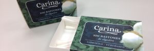 branding, corporate image & packaging : Carina cotton swabs